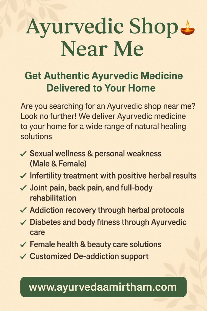 Ayurvedic shop near me